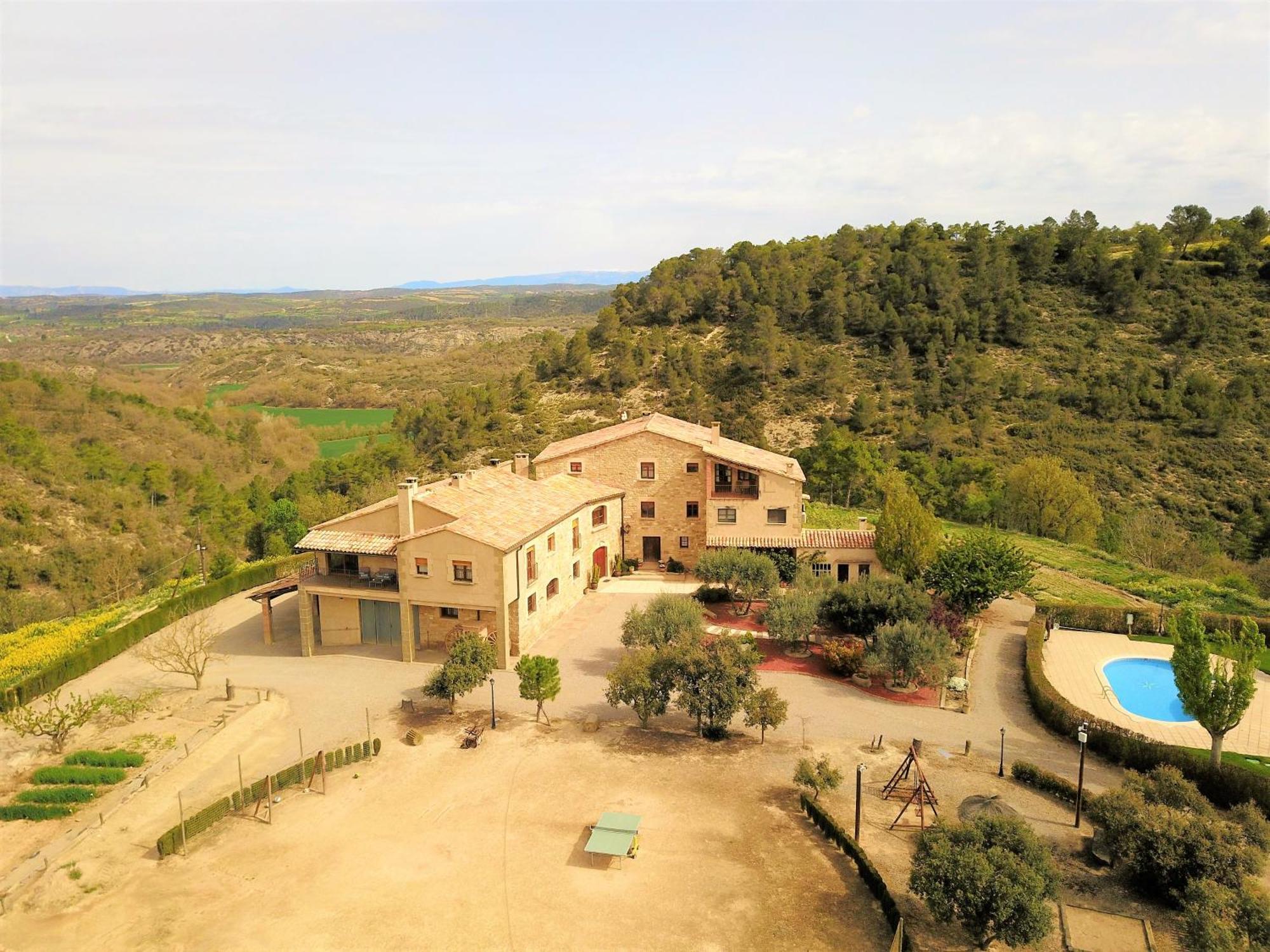 Bed and Breakfast Cal Ros Calonge de Segarra Esterno foto