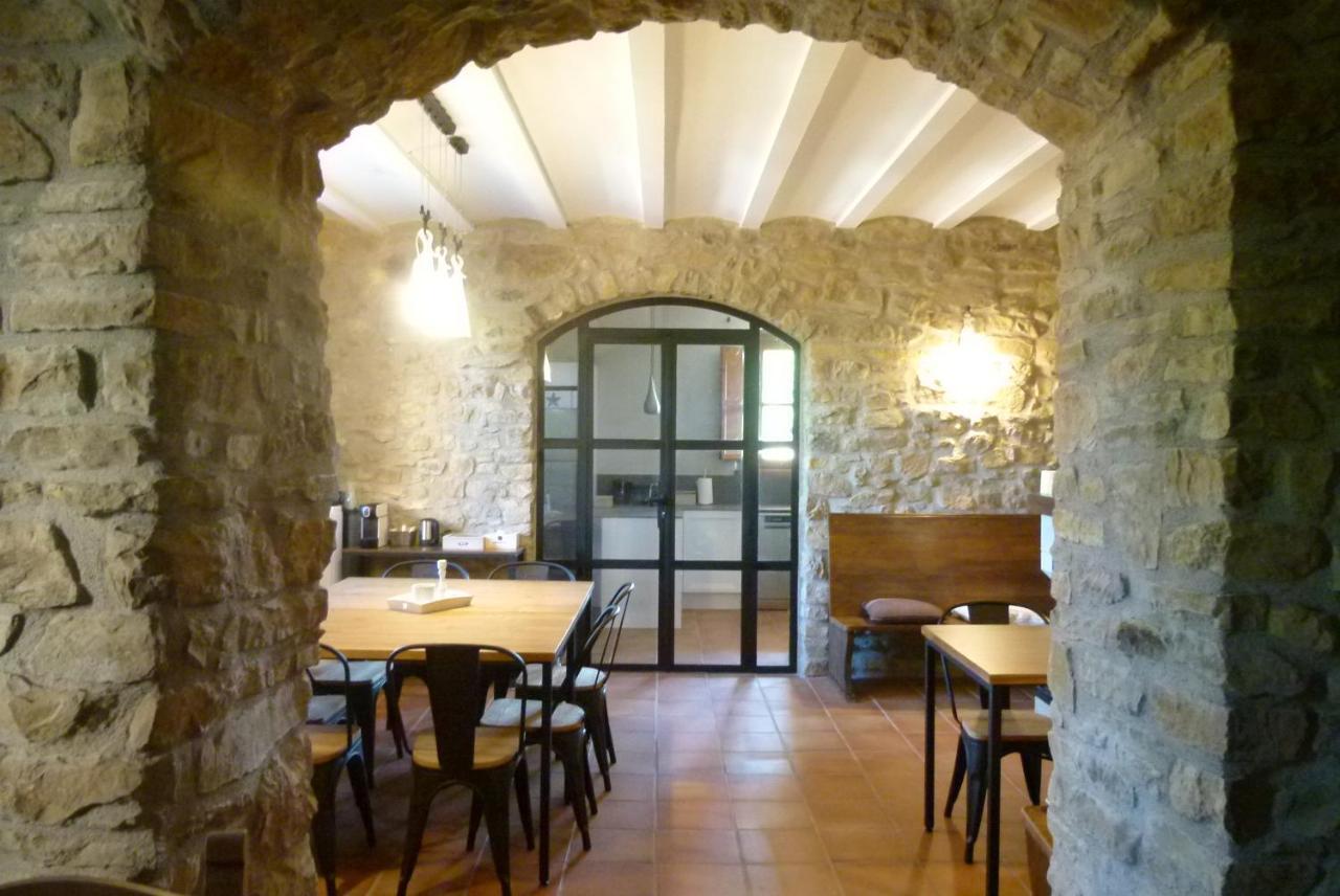 Bed and Breakfast Cal Ros Calonge de Segarra Esterno foto
