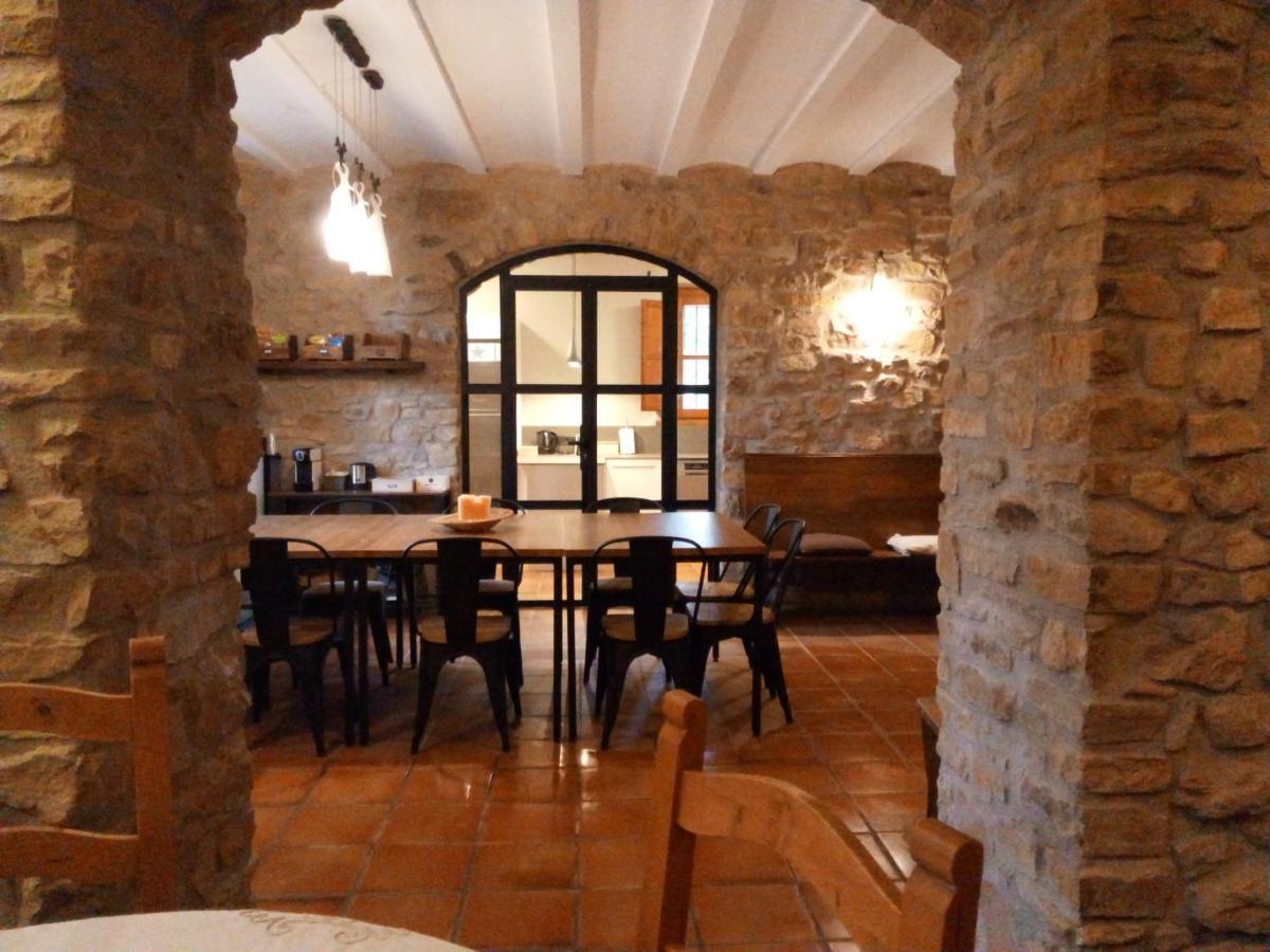 Bed and Breakfast Cal Ros Calonge de Segarra Esterno foto